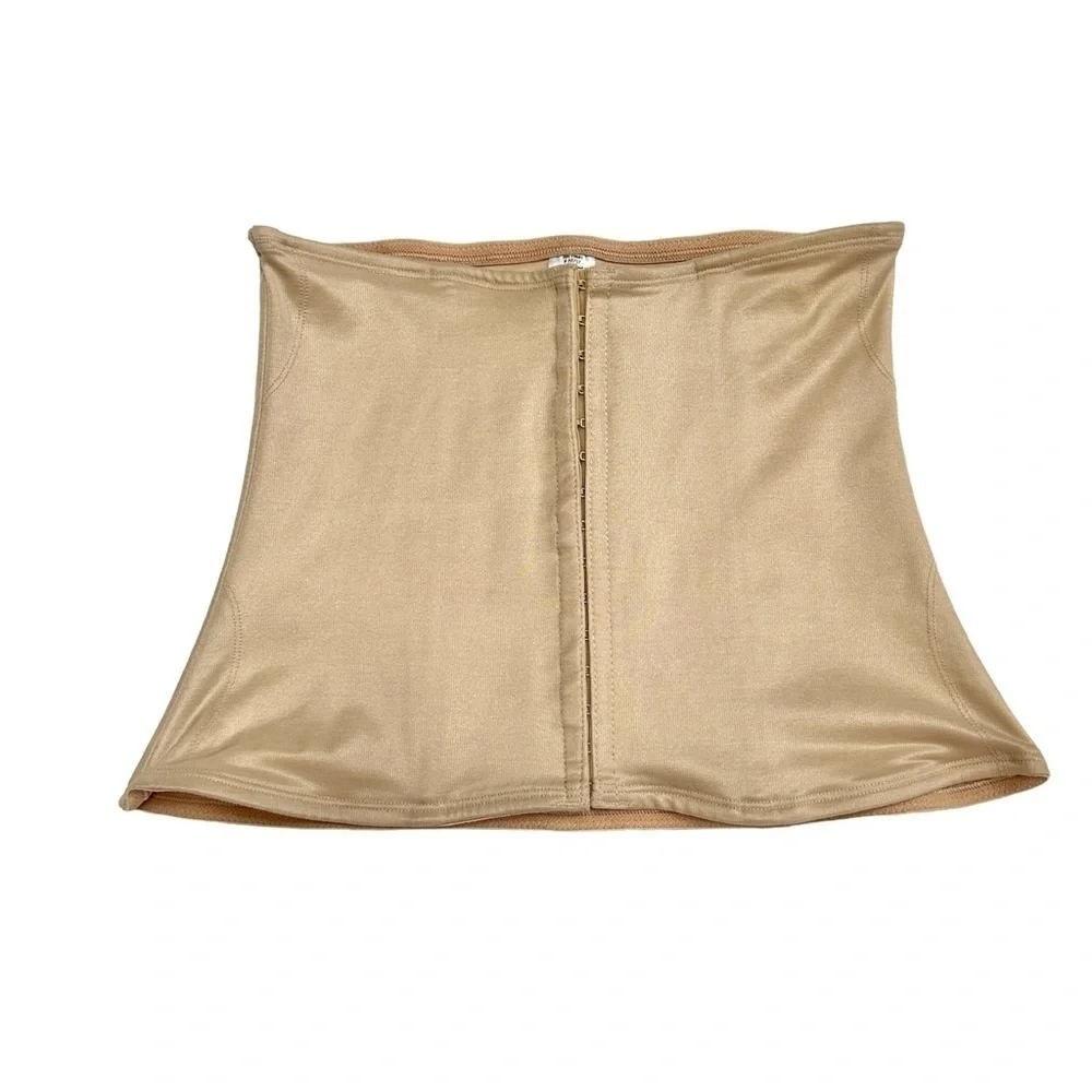 MIRACLESUIT Inches Off Waist Cincher Medium Beige/Nude Shapewear, Size XL